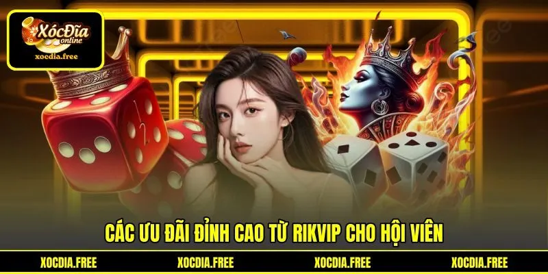 Các ưu đãi đỉnh cao từ Rikvip cho hội viên Các ưu đãi đỉnh cao từ Rikvip cho hội viên