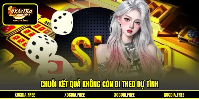 Chuỗi kết quả không còn đi theo dự tính