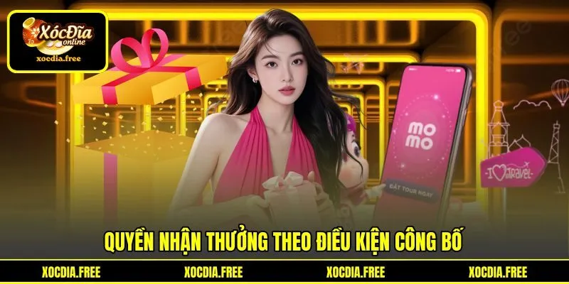 Quyền nhận thưởng theo điều kiện công bố Quyền nhận thưởng theo điều kiện công bố