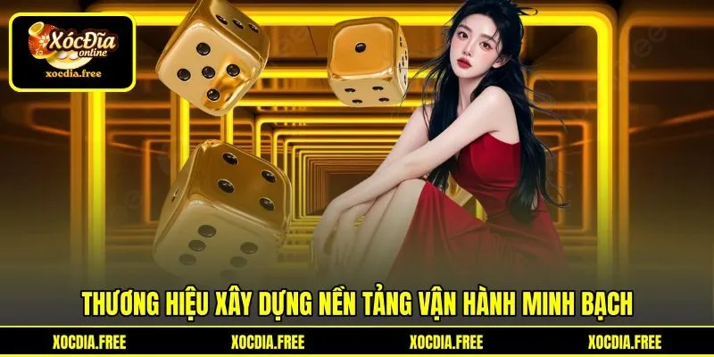 Thương hiệu xây dựng nền tảng vận hành minh bạch Thương hiệu xây dựng nền tảng vận hành minh bạch